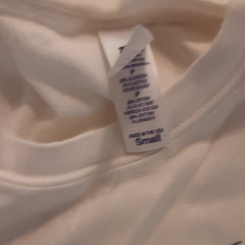 Shades of love express your passion white t shirt cap sleeves sz small  hp🔥🔥 - Picture 4 of 6